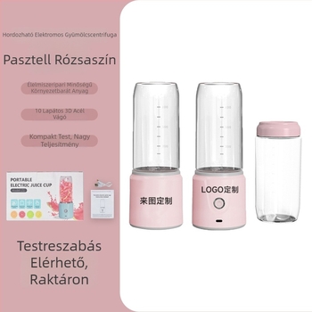 Hordozható elektromos facsaró – gyümölcslevek készítésére, keverésre és milkshake készítésére
