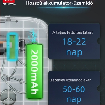 13L vákuumzáras tároló macska- és kutyaeledelhez, nedvességálló ABS műanyagból