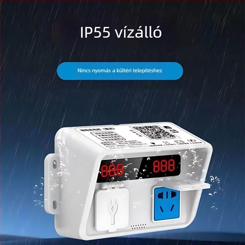 Vízálló töltőállomás két- és háromkerekű elektromos kerékpárokhoz, intelligens töltés QR-kóddal