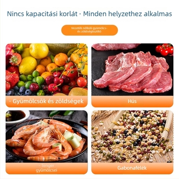 Vezeték nélküli hordozható gyümölcs- és zöldségtisztító készülék otthoni használatra — növényvédő szer-maradványok eltávolítása és sterilizálás