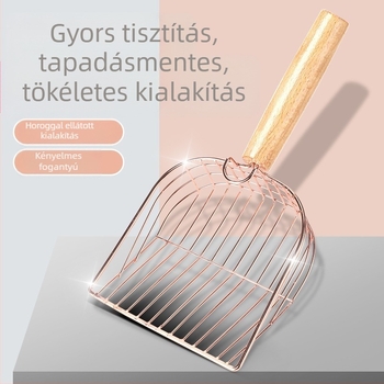 Fém macskaalom-lapát