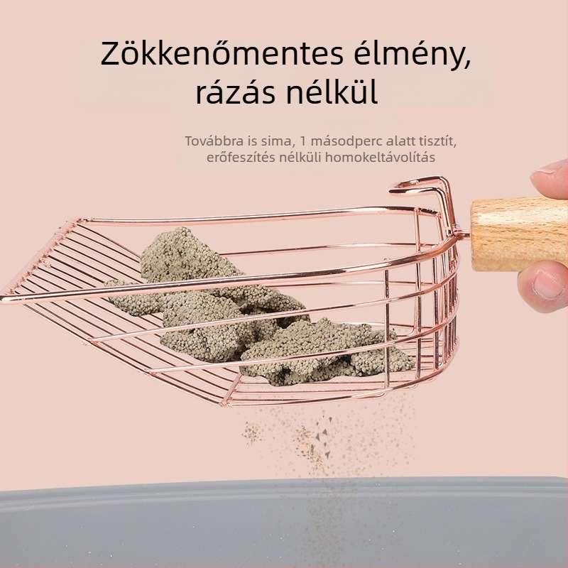 Fém macskaalom-lapát