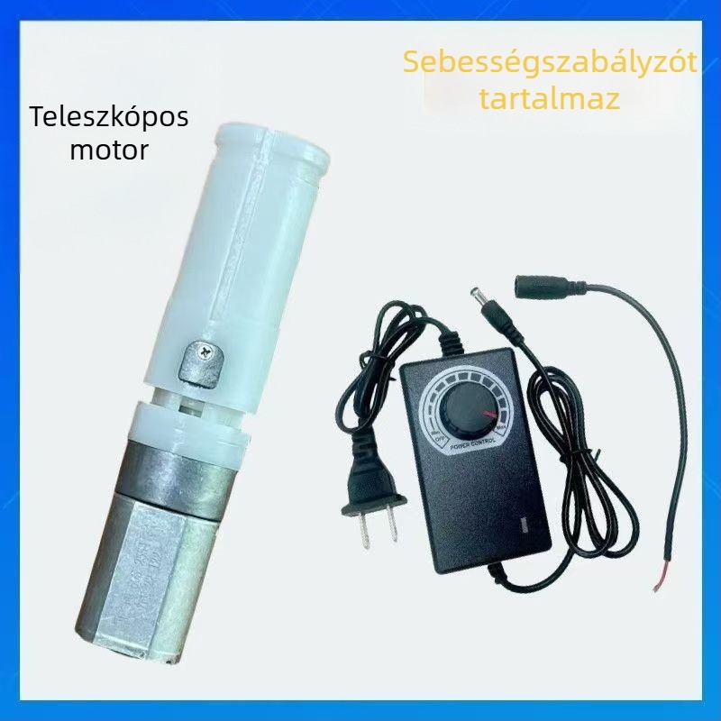 Teleszkópos rezgőmotor fogaskerék-házzal, csendes lineáris motor, 3.7V