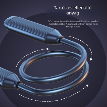 5.3 Bluetooth nyakpántos fülhallgató, hosszú üzemidő, zajszűrés, vezeték nélküli sportos in-ear fülhallgatók Apple és Android készülékekhez