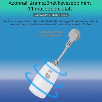 Áramvédő dugaszolókapcsoló bojlerhez, klímaberendezéshez és elektromos csaphoz