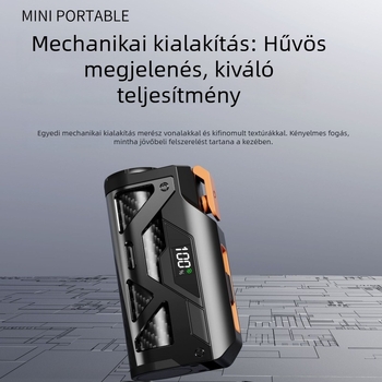 Mecha Capsule 10000mAh külső akkumulátor, kompakt hordozható töltő
