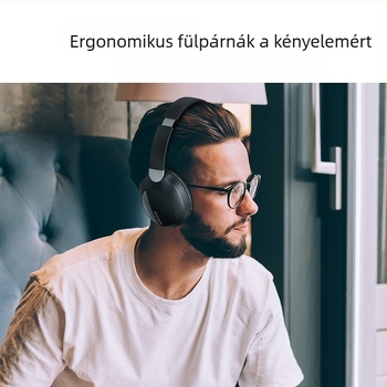 L960 Bluetooth játék fejhallgató, mély basszus, összecsukható fémburkolat