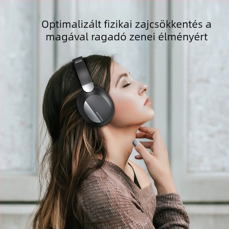 L960 Bluetooth játék fejhallgató, mély basszus, összecsukható fémburkolat