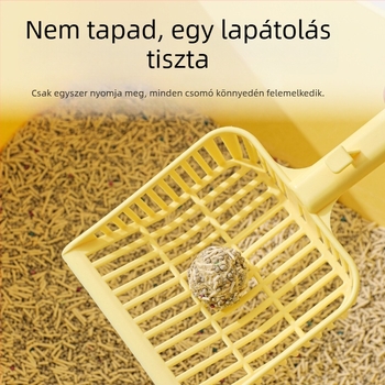 Nagy macskaalomkanál finom lyukú nyílásokkal