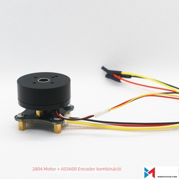 2804 üreges tengelyű brushless DC motor neodímium mágnesekkel, külső rotoros gimbal motor, FOC