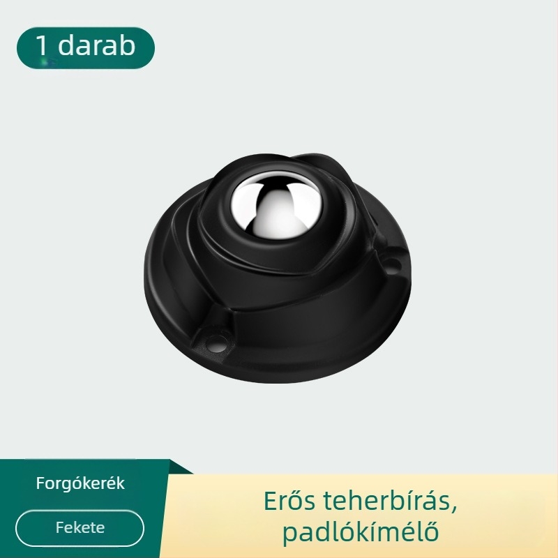 4 darabos ragasztós univerzális görgő készlet tároló dobozokhoz és szemetesekhez