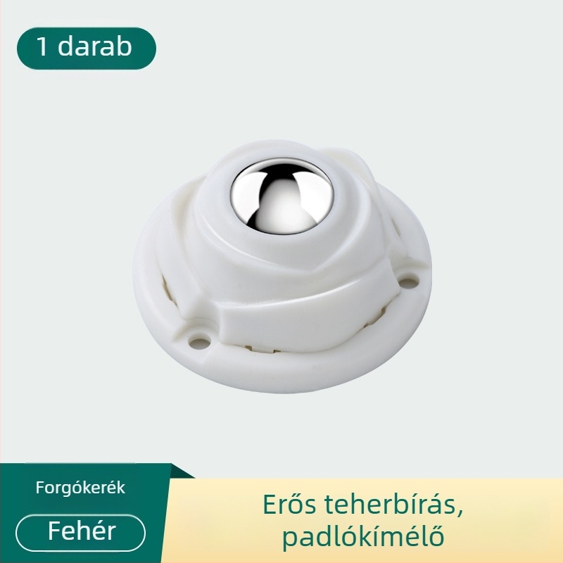 4 darabos ragasztós univerzális görgő készlet tároló dobozokhoz és szemetesekhez