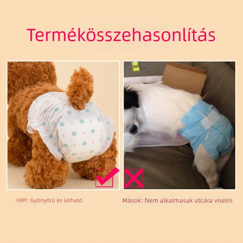 Sour Bear egyszer használatos higiéniai pelenka nőstény kutyáknak és macskáknak