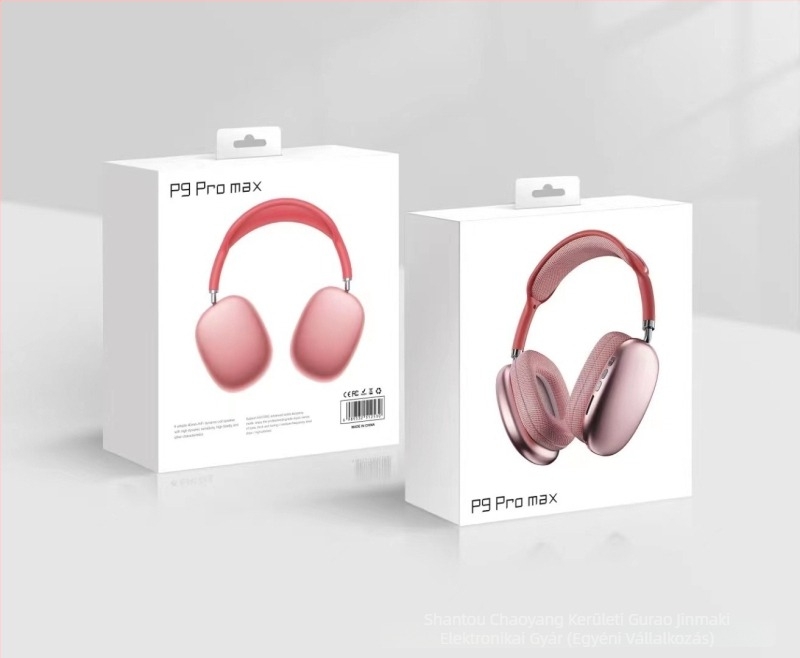 P9 Pro Max Bluetooth zajszűrős over-ear fejhallgató