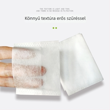 Kukoricaszálból készült egyszer használatos teafilter — biológiailag lebomló, élelmiszer-minőségű