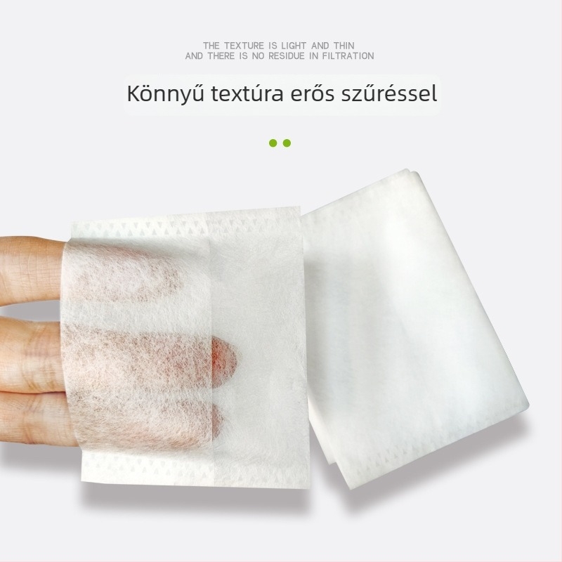 Kukoricaszálból készült egyszer használatos teafilter — biológiailag lebomló, élelmiszer-minőségű