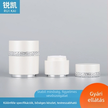 30/50 g kozmetikai vákuumüvegek belső bevonattal és tartályok krémek és maszkok számára – csomagoló készlet