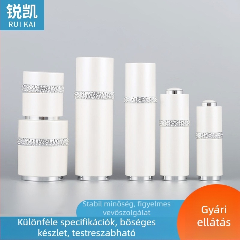 30/50 g kozmetikai vákuumüvegek belső bevonattal és tartályok krémek és maszkok számára – csomagoló készlet