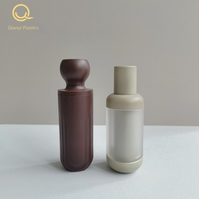 40 ml átlátszó kozmetikai üveg, alapozóhoz, emulzióhoz és esszenciához – DIY csomagolás