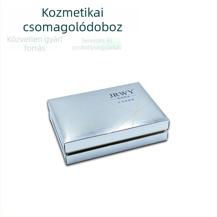 Kifinomult kozmetikai csomagoló doboz, testre szabható külső csomagolás szérumokhoz, rúzsokhoz és bőrápoláshoz