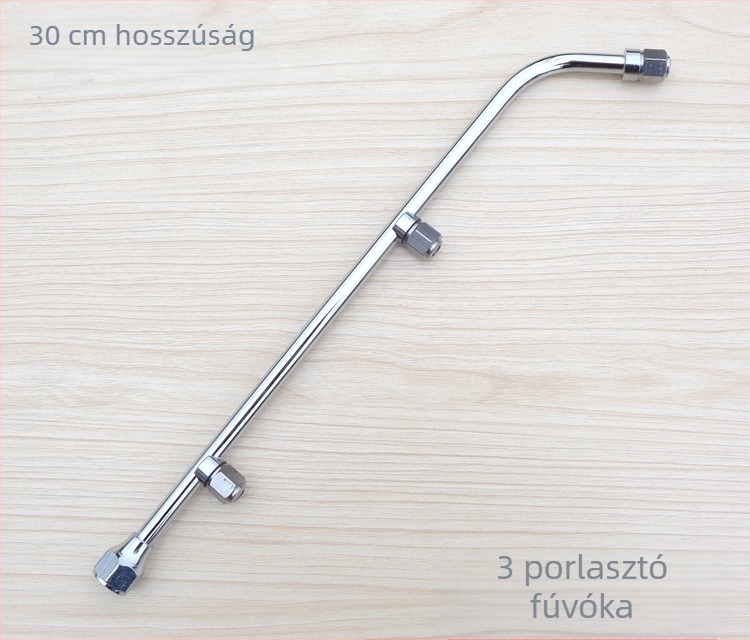 Mezőgazdasági elektromos permetező rozsdamentes acél atomizáló fúvóka, nagy nyomású permetezés, finom köd, kör alakú többfejes permetező
