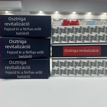 Ajándékcsomag: férfi pamut alsónemű, 10A antibakteriális, masszázs részecskék, osztriga kivonat, negatív ionok