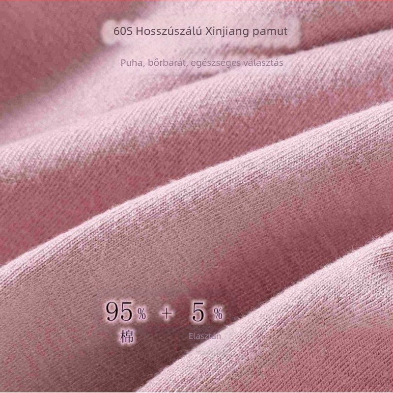 Férfi varrás nélküli boxer rövidnadrág középmagas derekú, vékony pamut, nagy rugalmasság, minimalist stílus