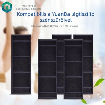 TA1000/TA2000 légtisztítóhoz aktívszén szűrőlapok – 5 db