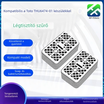 HF szűrőelem Toto THU6474-01 levegőtisztítóhoz | WC-illat semlegesítő szűrőelem