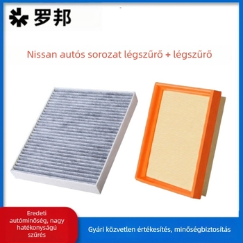 Kabin légszűrő Nissan modellekhez: Sylphy Classic, Tiida, Livina, Qashqai, Sunny, X-Trail, New Tiida