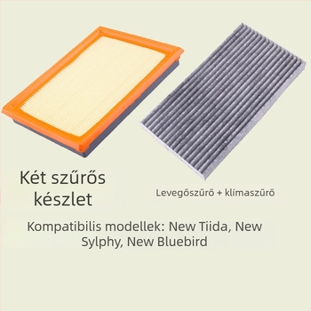Kabin légszűrő Nissan modellekhez: Sylphy Classic, Tiida, Livina, Qashqai, Sunny, X-Trail, New Tiida
