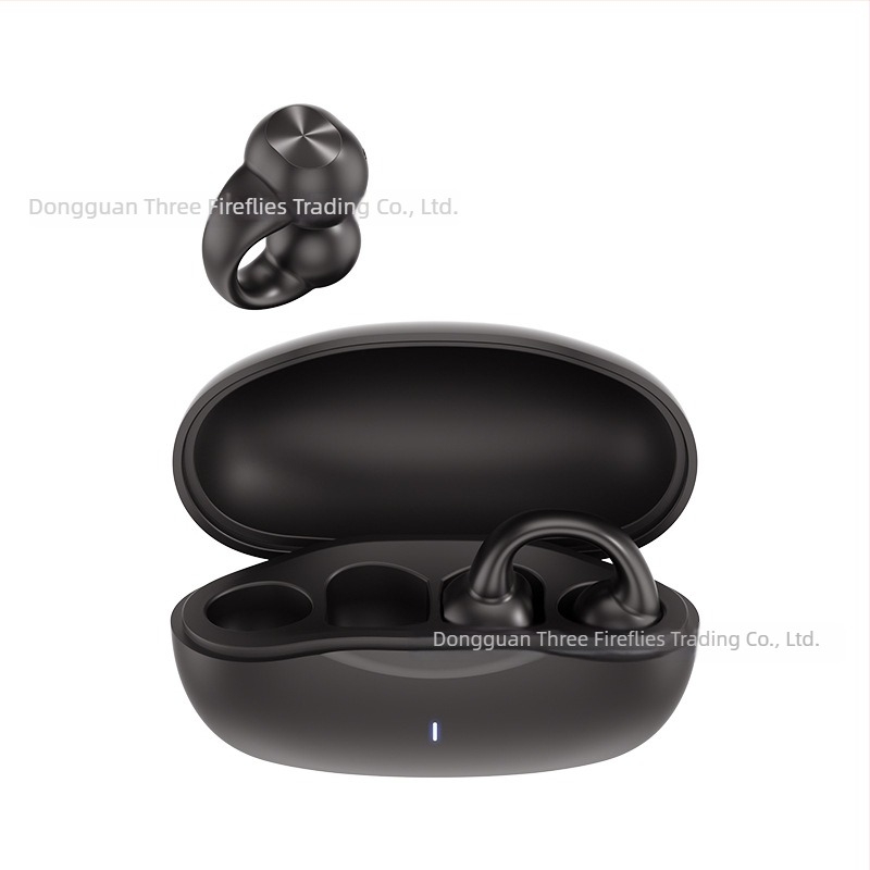 Klipszes Bluetooth fülhallgató, sztereó hangzás, CE/ROHS tanúsítvány, hosszú akkumulátor-élettartam, hangvezérlés, zenelejátszás, Bluetooth 5.3, kényelmes hosszú viseléshez