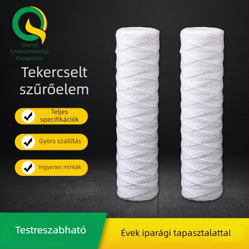 Drótfonott szűrőelem ipari vízkezeléshez és olajszűréshez, különböző méretek
