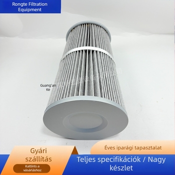 PTFE-bevonatú lángálló szűrő cartridge homokfúvó gépekhez, porvisszanyerés, rozsdamentes acél