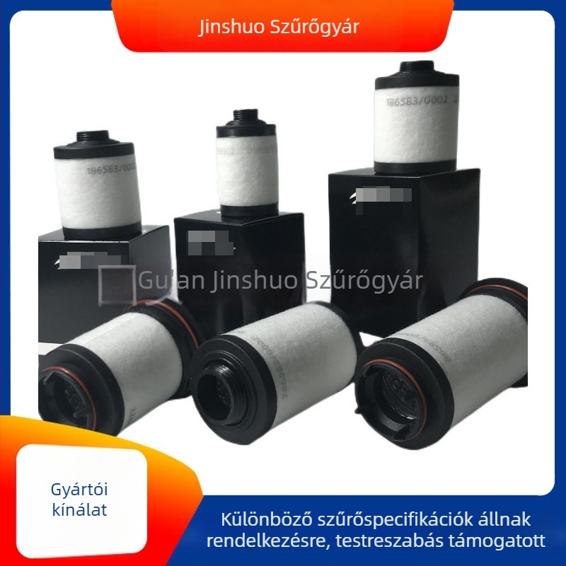 VC100 vákuumpumpa olajköd-szeparátor szűrőelem cseréje, kód 731468-0000 VC50 kilépő szűrő