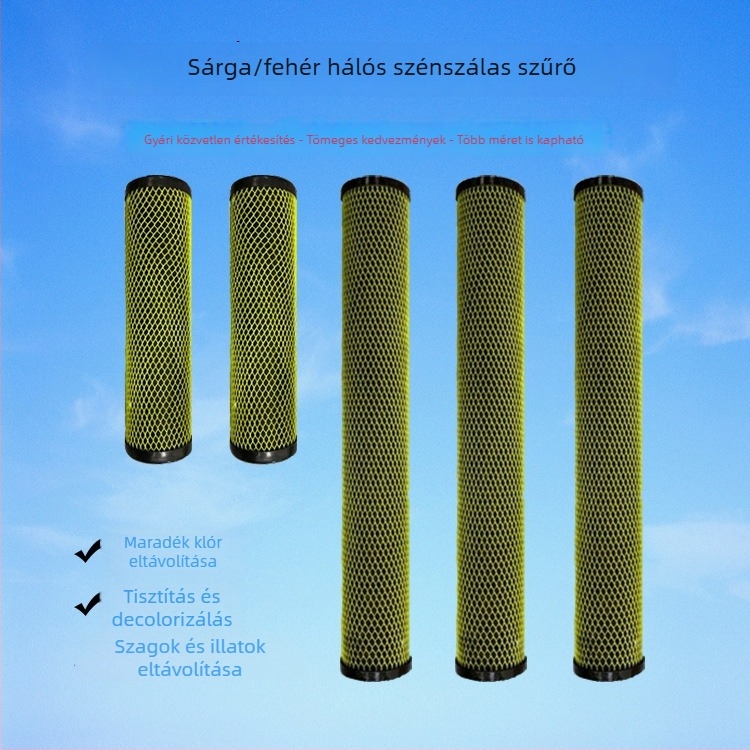 ACF szűrőelem aktív szénnel elektroplakáláshoz