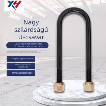 U-csavarok autóipari légrugós felfüggesztéshez – egyedi gyártású rögzítő csavarok