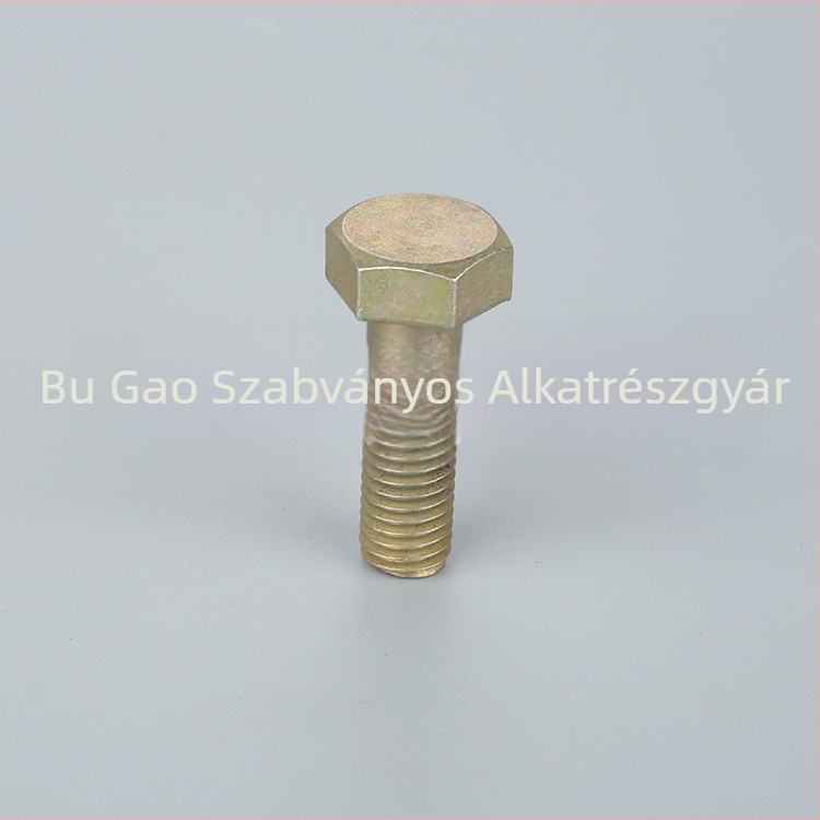 Öko-barát félüreges hatszögletű csavarok, teljes menetű