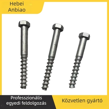 S1 spirálvasúti szeg – WJ-8A típusú rögzítő ankercsavar