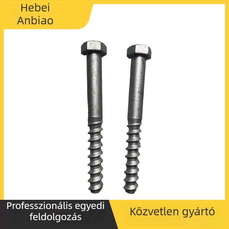 S1 spirálvasúti szeg – WJ-8A típusú rögzítő ankercsavar