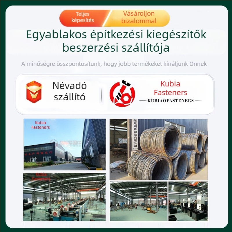 Q235B horgonycsavarok építéshez, 7- és 9-formájú horgonycsavarok