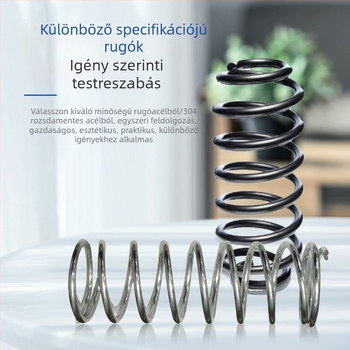 Személyre szabott rozsdamentes acél rugók — különleges hullámalakú rugók nyújtáshoz, összenyomáshoz és csavarodáshoz