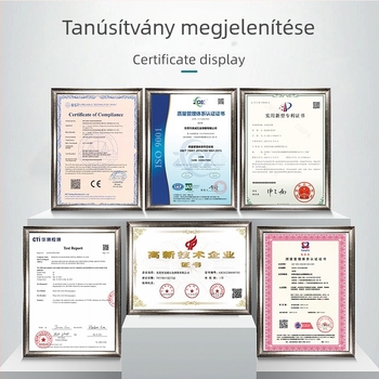 Hosszú rozsdamentes acél feszítőrugó visszatérő kampóval – mechanikus feszítéshez