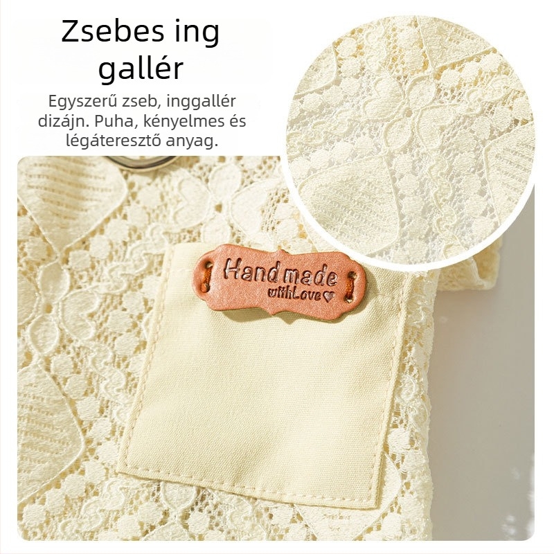 Légáteresztő kis testű kutyáknak teddy-stílusú póló, tavasz–nyár