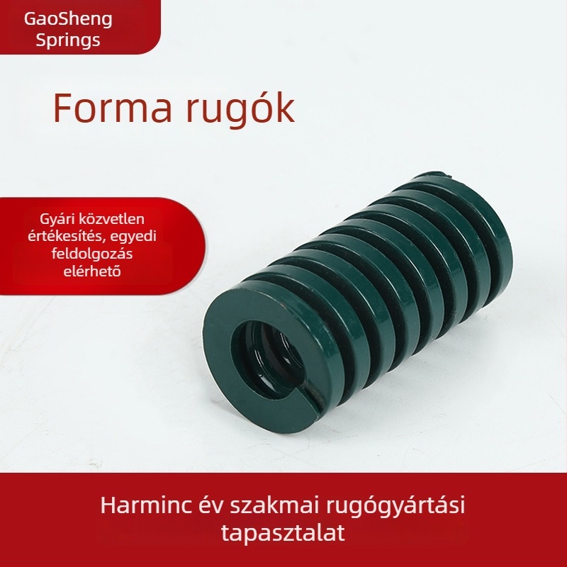 Tartós, nagy szilárdságú nyomórugó formákhoz