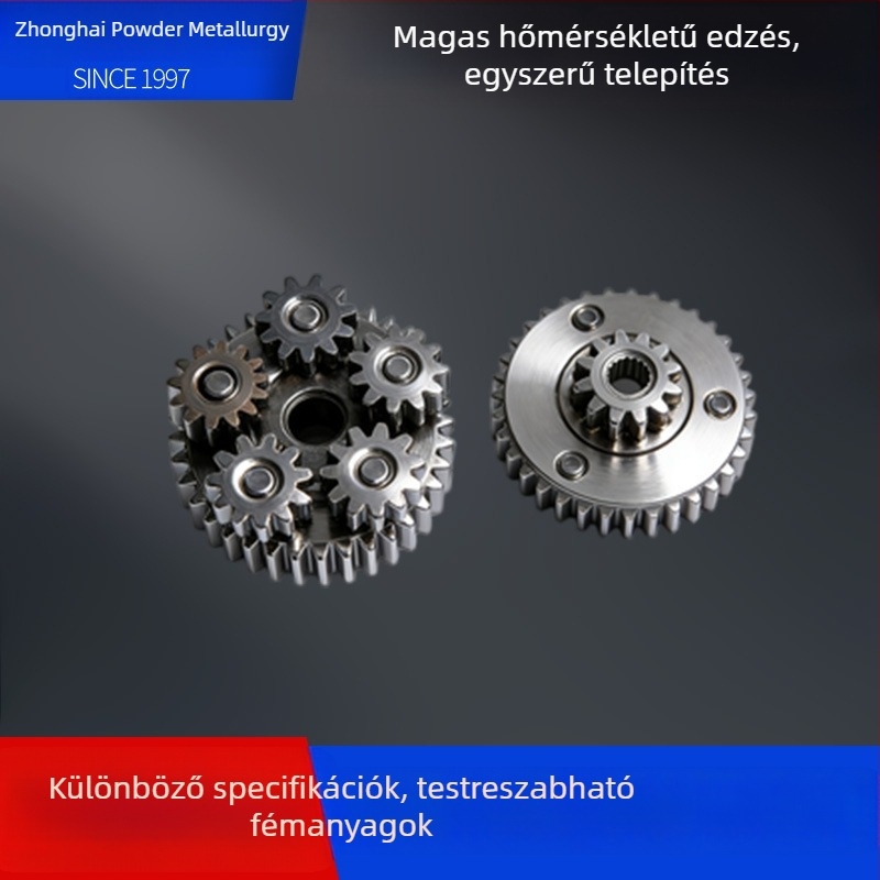 Porfémes kiváló pontosságú kettős sebességű fogaskerekek mechanikus átviteli rendszerekhez és elektromos szerszámokhoz