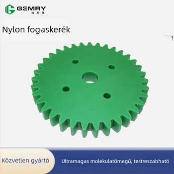 Nylon fogaskerék, kopásálló és önkenő átviteli alkatrész
