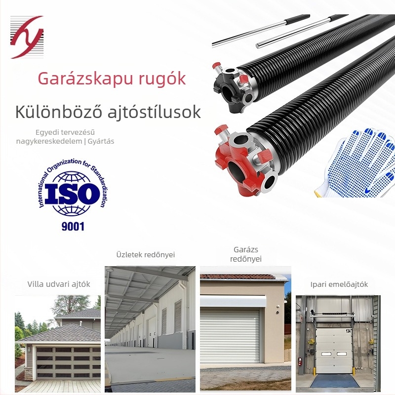 Ipari szintű nagy rugalmasságú rugóacélhuzal, 65Mn, fáradásálló redőny rugókhoz, testreszabható