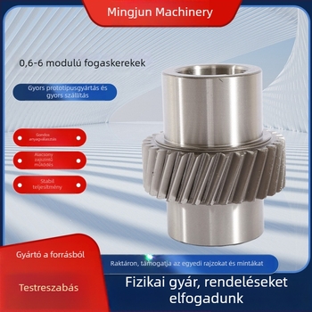 0.6–6 modulú fogaskerekek, nagy pontosságú hengeres átvitelihez, kis modul
