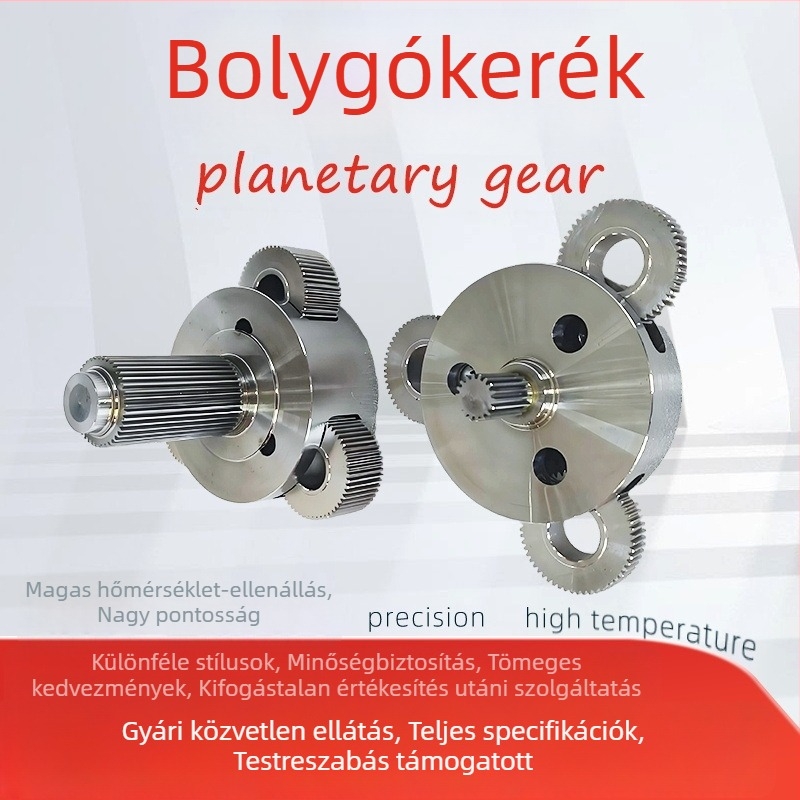 Egyedi nem szabványos fogaskerekek bolygóreduktorhoz, precíziós fogaskerékcsiszolás